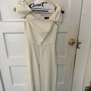 White Bridal Jumpsuit